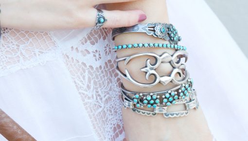 Feminine Coordinate with Native American Jewelry