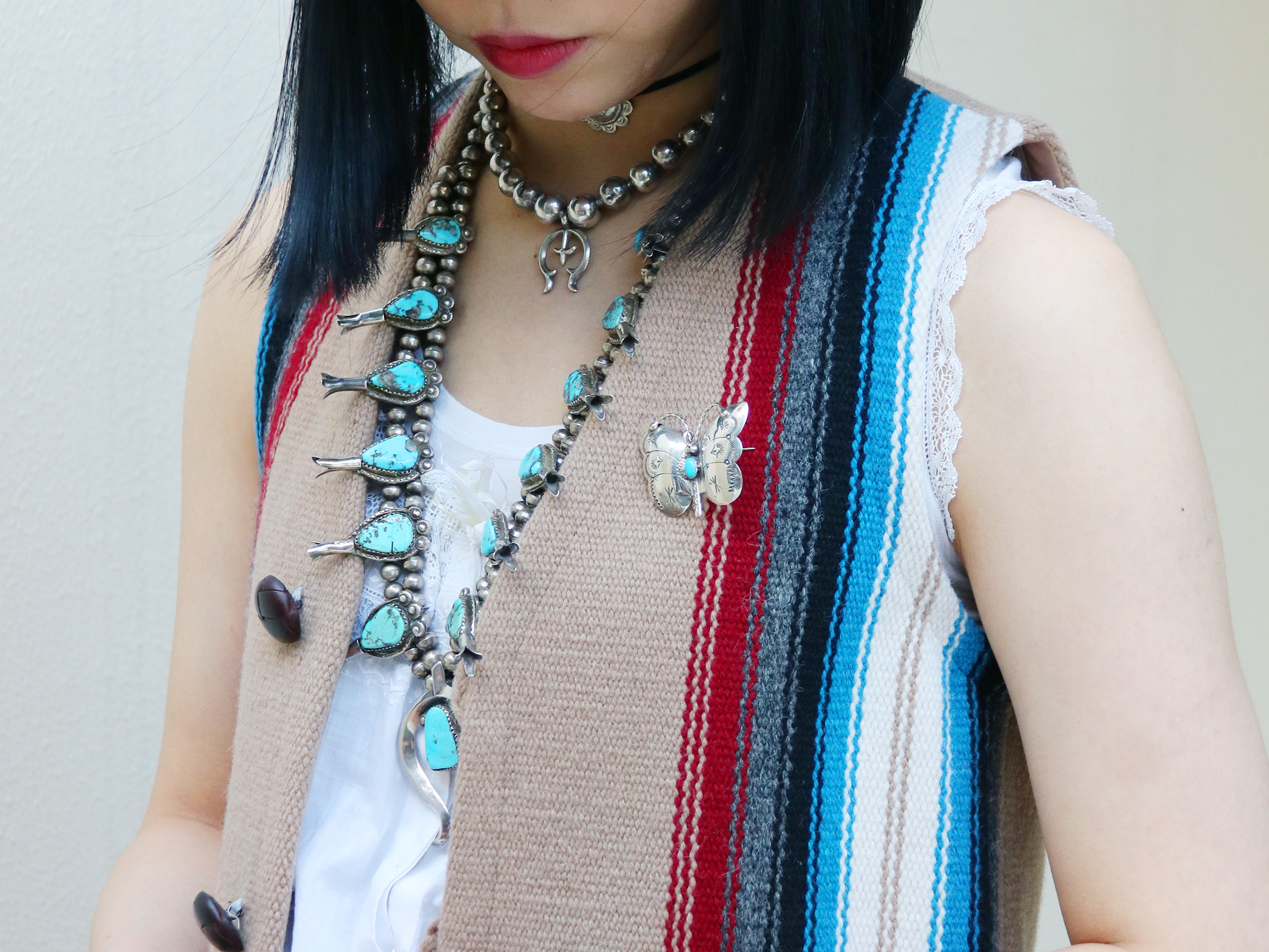 Casual Coordinate with Native American Jewelry