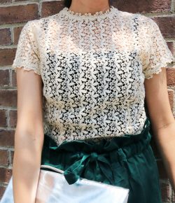 50’s Lace Blouse