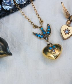 Victorian Bird Motif Jewelry