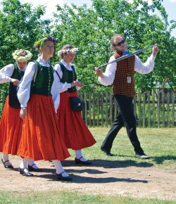 Latvian National Costume